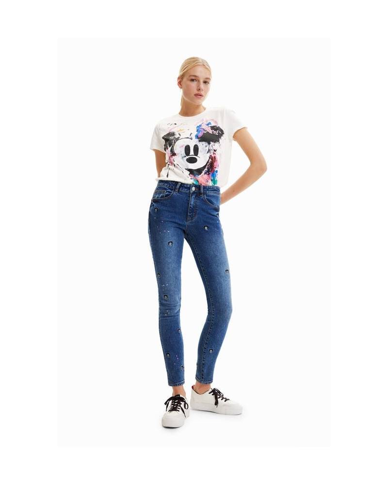 JEAN SLIM PUSH-UP MICKEY MOUSE