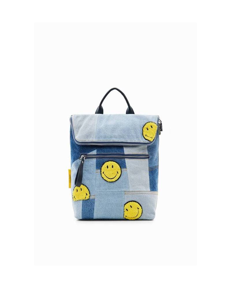 SAC A DOS MOYEN DENIM SMILEY®