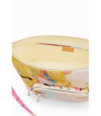 GRAND SAC A BANDOULIERE PEINTURE