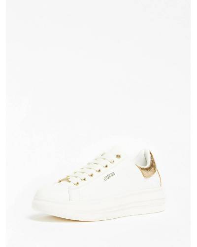 SNEAKER VIBO CUIR MELANGE