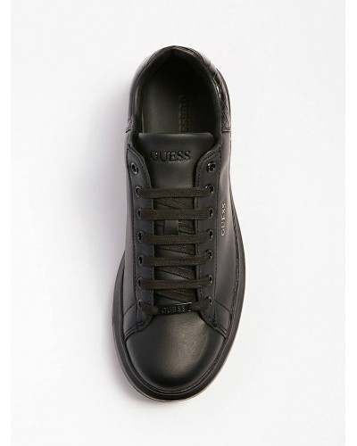 SNEAKER VIBO CUIR MELANGE