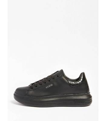 SNEAKER VIBO CUIR MELANGE