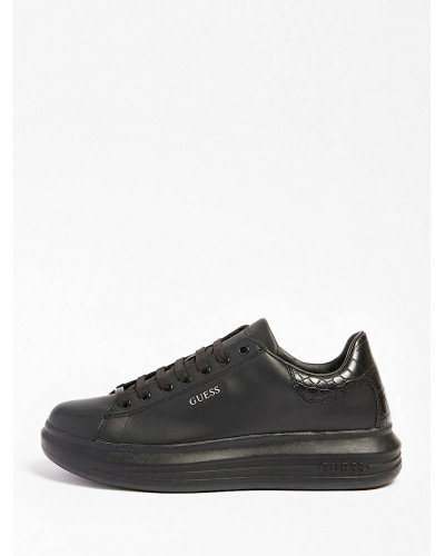 SNEAKER VIBO CUIR MELANGE