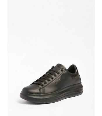 SNEAKER VIBO CUIR MELANGE