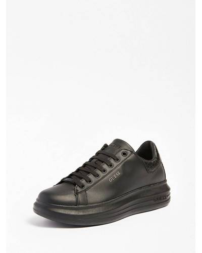 SNEAKER VIBO CUIR MELANGE