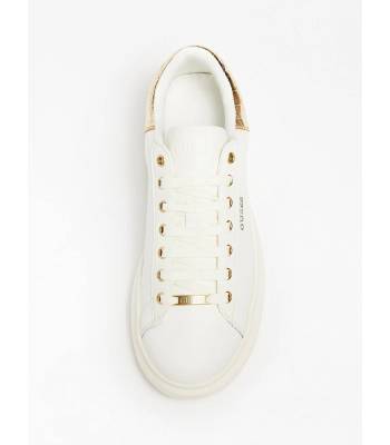 SNEAKER VIBO CUIR MELANGE