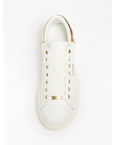 SNEAKER VIBO CUIR MELANGE