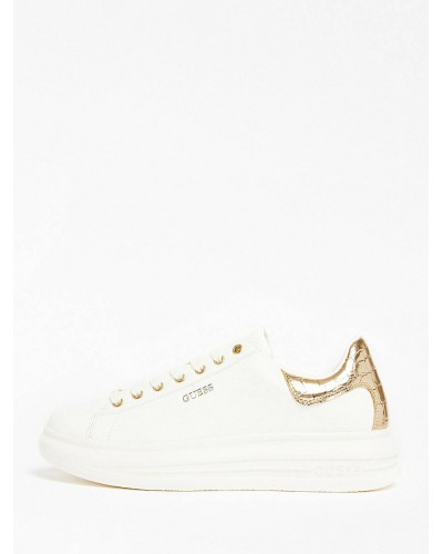 SNEAKER VIBO CUIR MELANGE