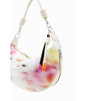 SAC A DOS MOYEN FLOU DESIGUAL POUR FEMME