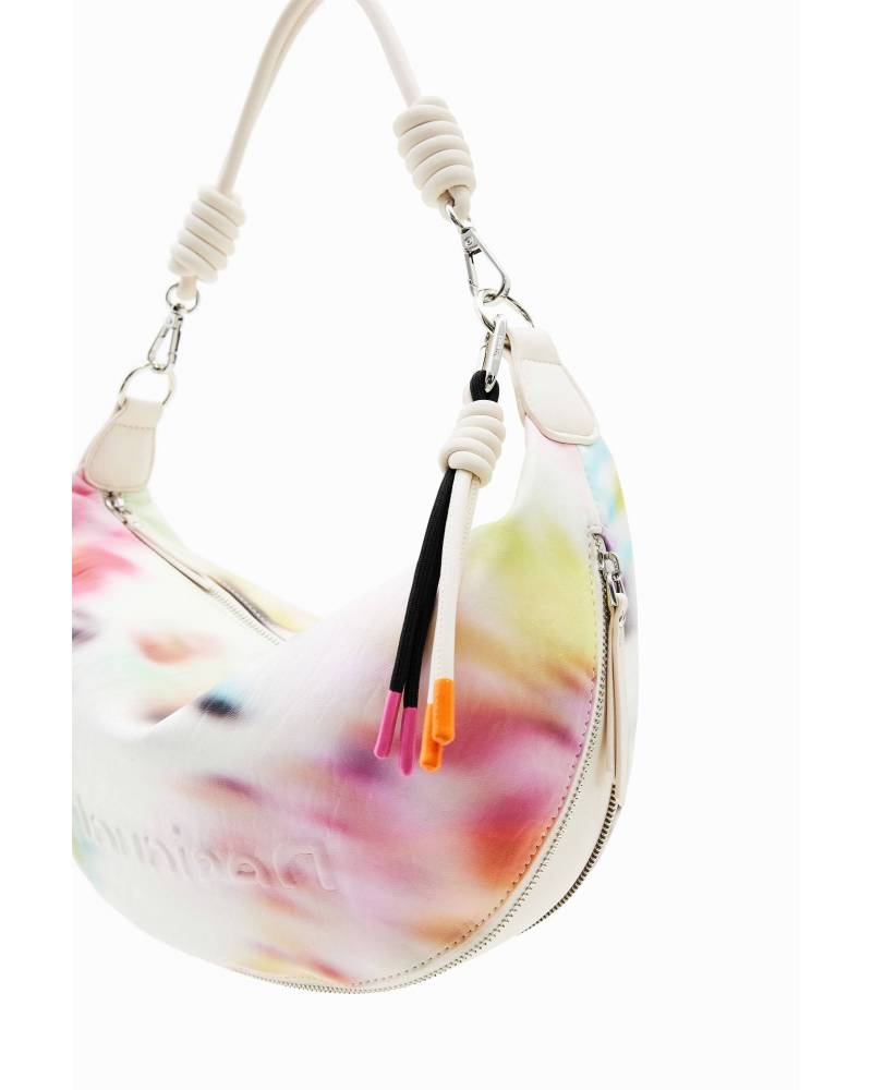 SAC A DOS MOYEN FLOU DESIGUAL POUR FEMME