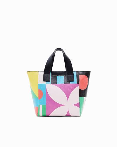 SAC SHOPPING M GEOMETRIQUE