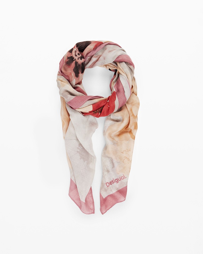 FOULARD IMPRIME FLEURS